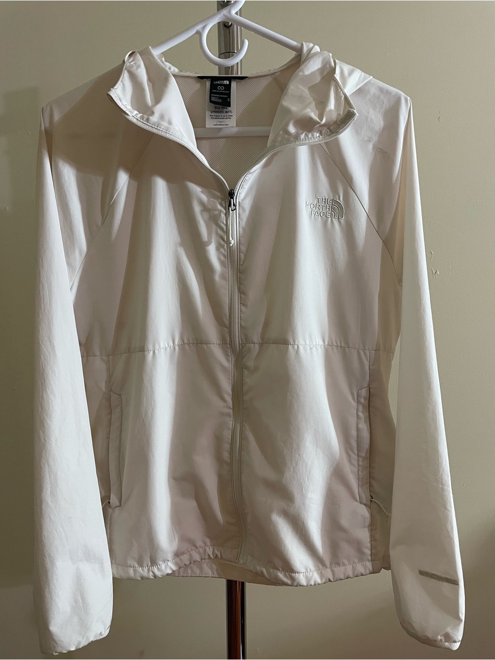 The North Face Women's White Hooded Utility Jacket